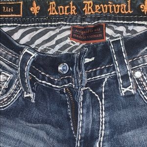 Rock Revival Mid Rise Bootcut Jeans